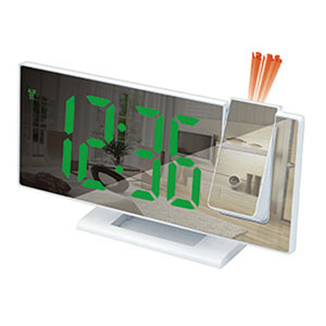 White casing + Green light